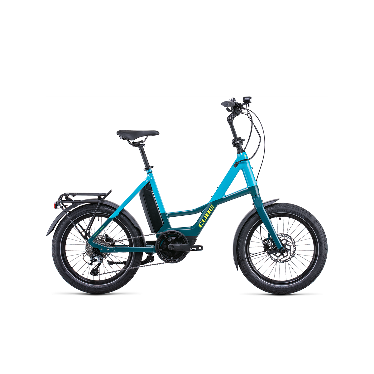 Cube Compact Sport Hybrid 500 Blue/Lime