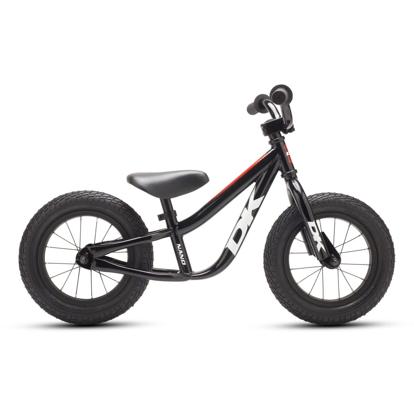 DK Nano 12'' Balance Bike Black/Red