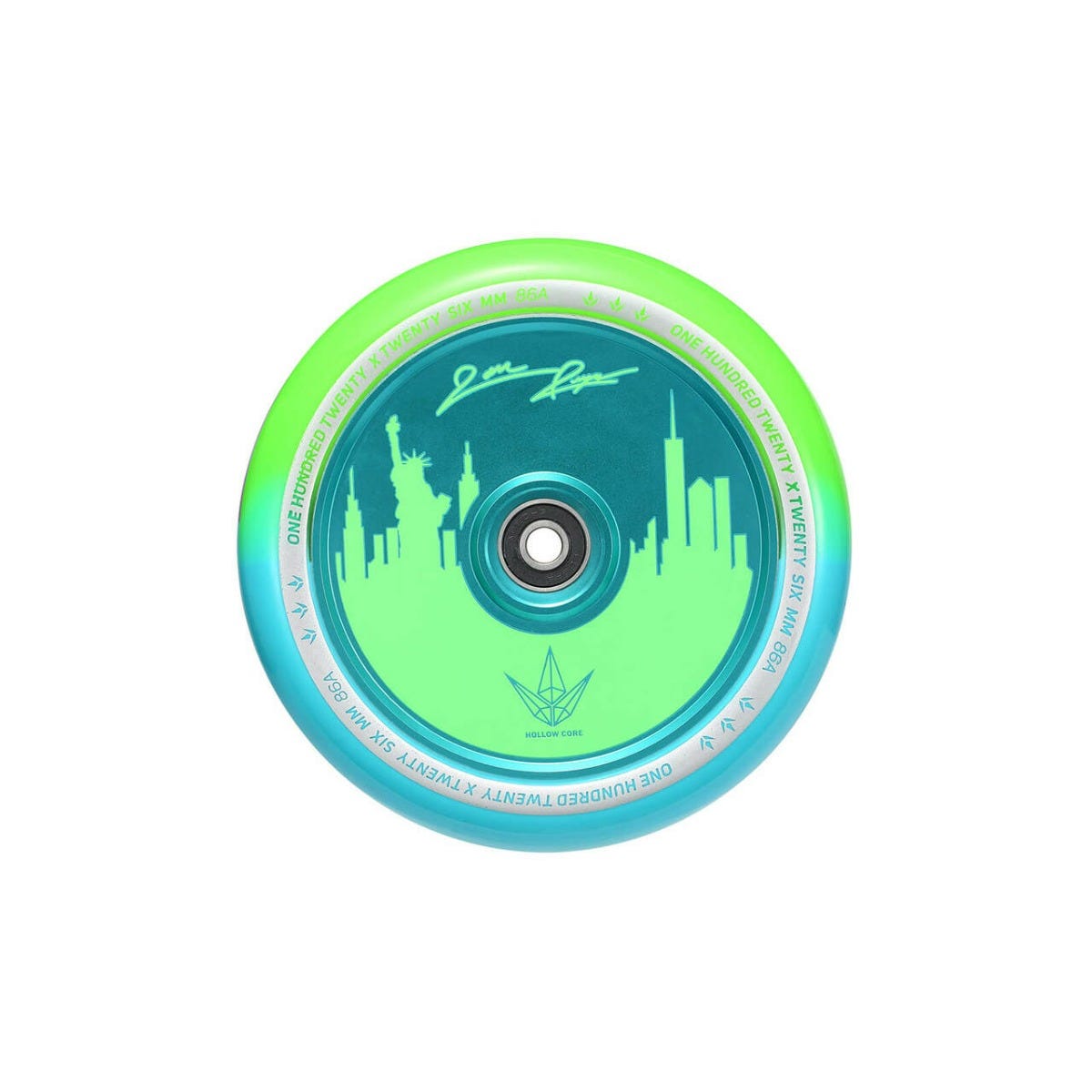 Envy Jon Reyes 120mm Scooter Wheel Green/Teal