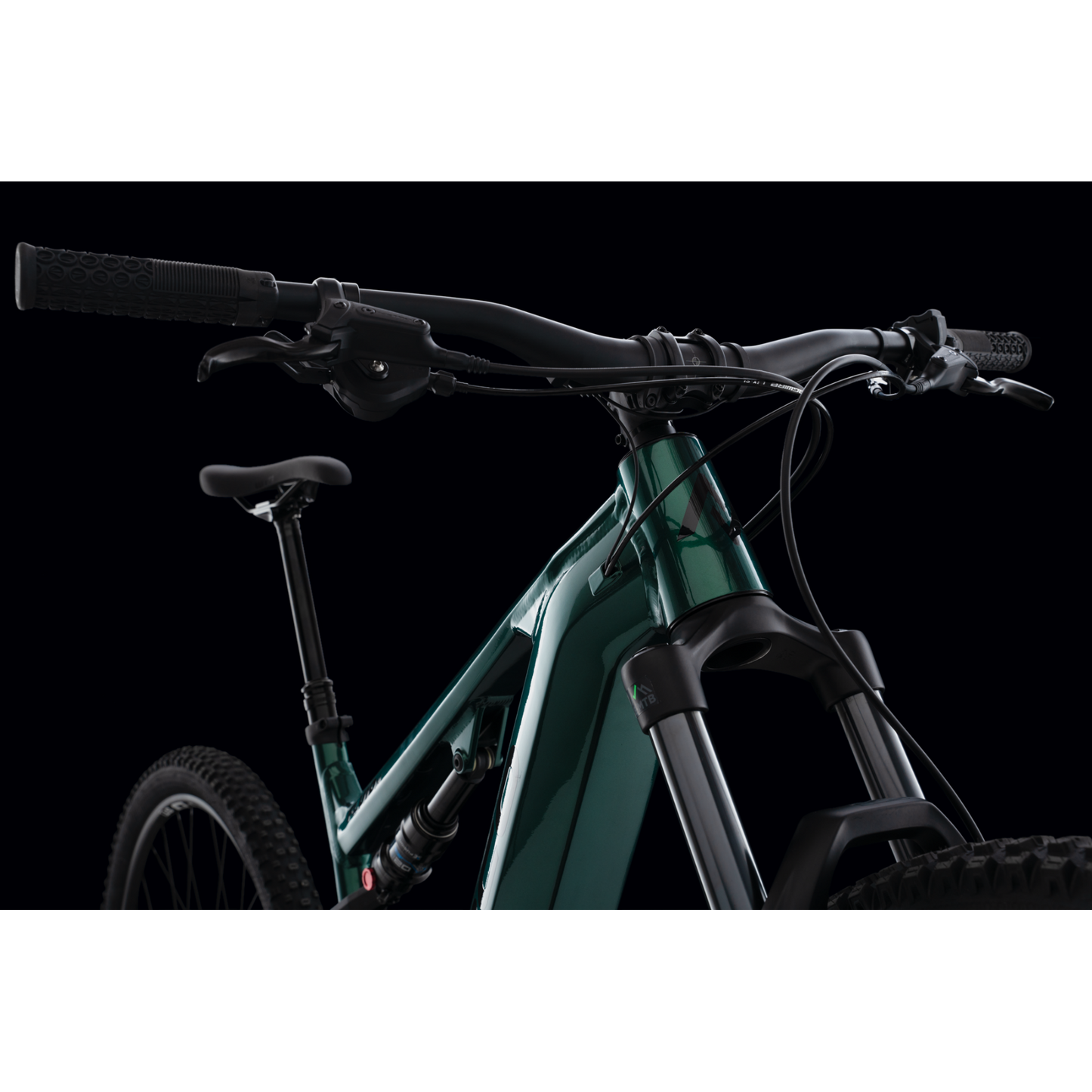 Norco Fluid VLT A2 Electric Dual Suspension Mountain Bike Green/Black - 720Wh Battery Included