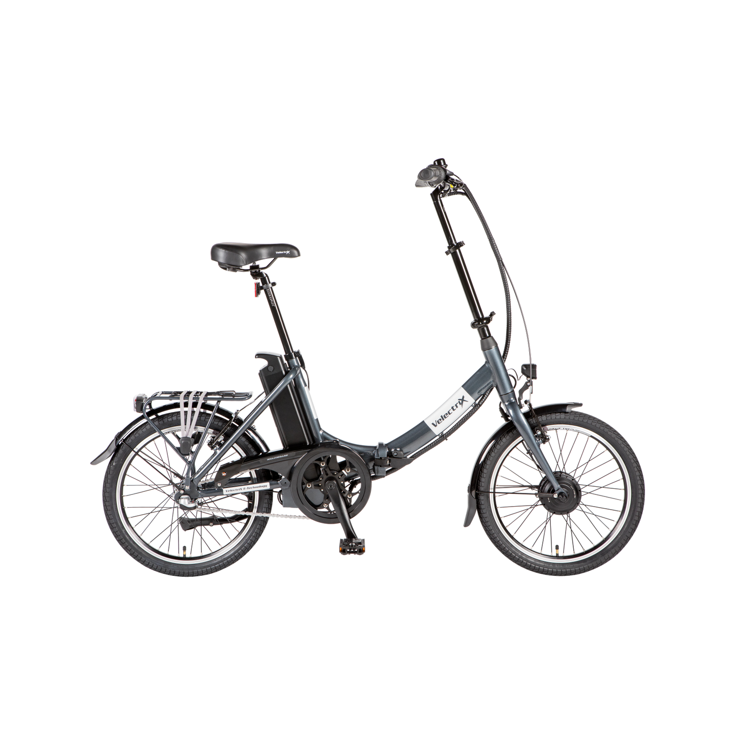 Velectrix Foldaway Folding Electric Bike Grey