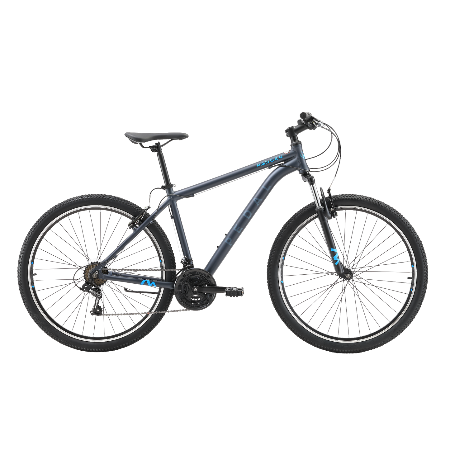 Pedal Ranger 3 Trigger Mountain Bike Black/Blue