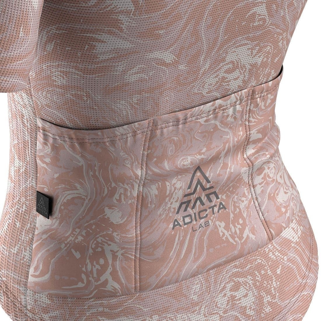 Adicta Lab Alate Womens Short Sleeve Jersey Peach/Multicolour