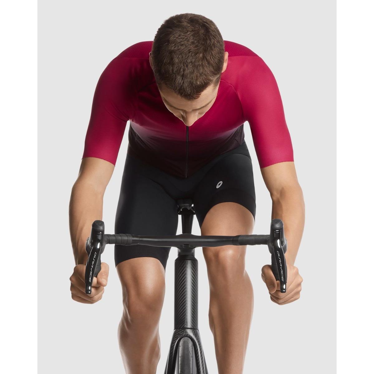 ASSOS Mille GT C2 Mens Short Sleeve Jersey Summer Red Shifter