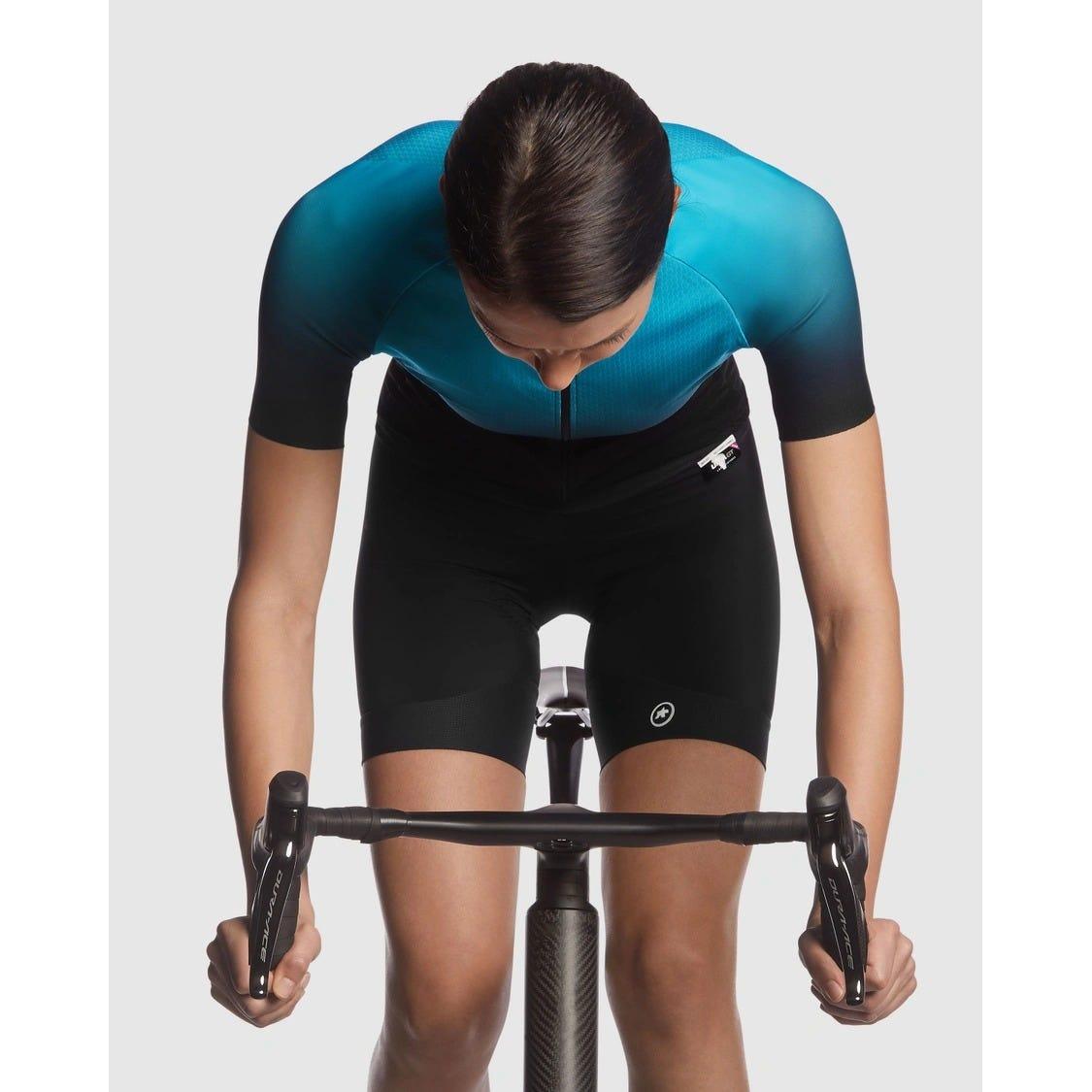 Assos UMA GT C2 Womens Short Sleeve Jersey Summer Blue Shifter