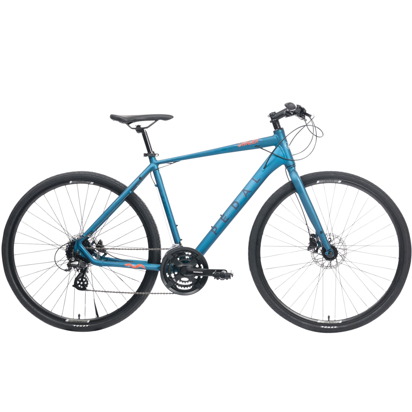 Pedal Cavalier 2 HD Flat Bar Road Bike Marine Blue