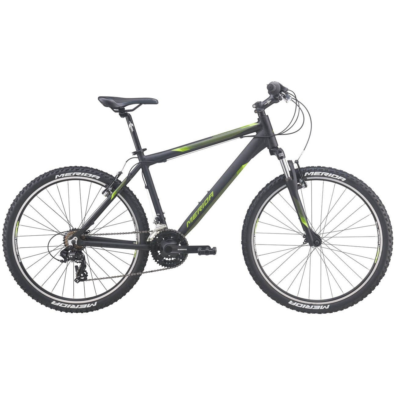 Merida Matts 6.5 V Mountain Bike Black/Green – Bicycle Centre