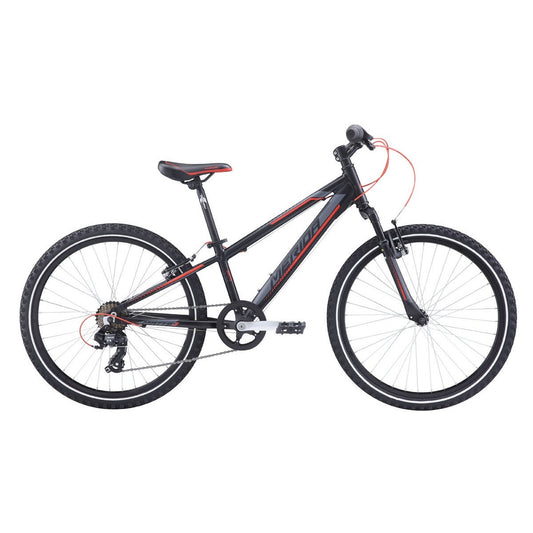 Merida Matts J24 Kids Bike Black Grey/Red