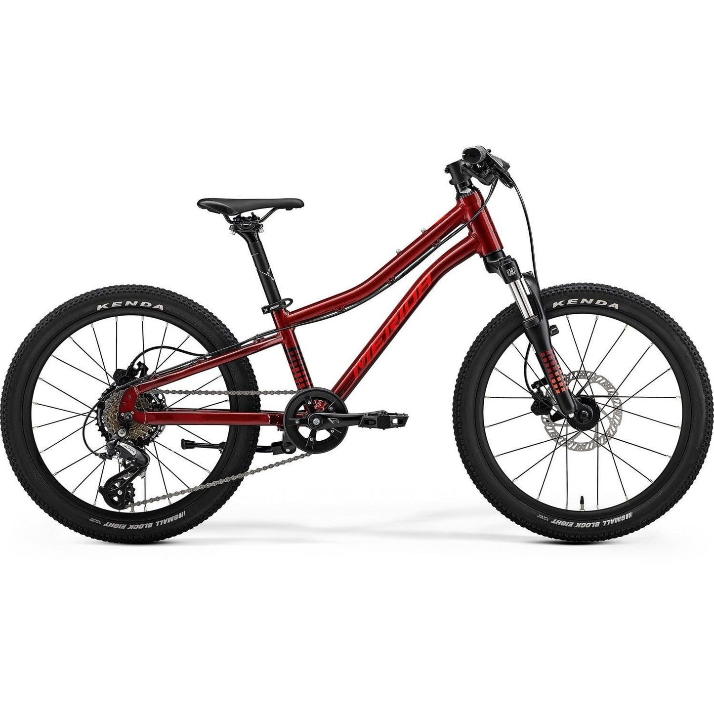 Merida Matts J20 Disc - 20'' Suspension Fork Kids Bike Strawberry/Race Red/Black