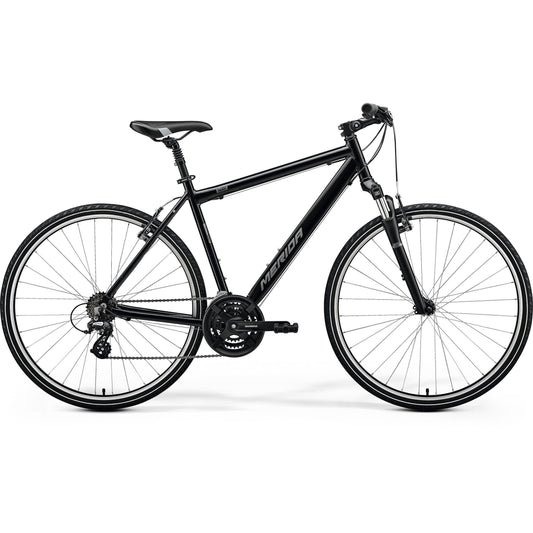 Merida Crossway 10-V SE Hybrid Bike Black/Silver