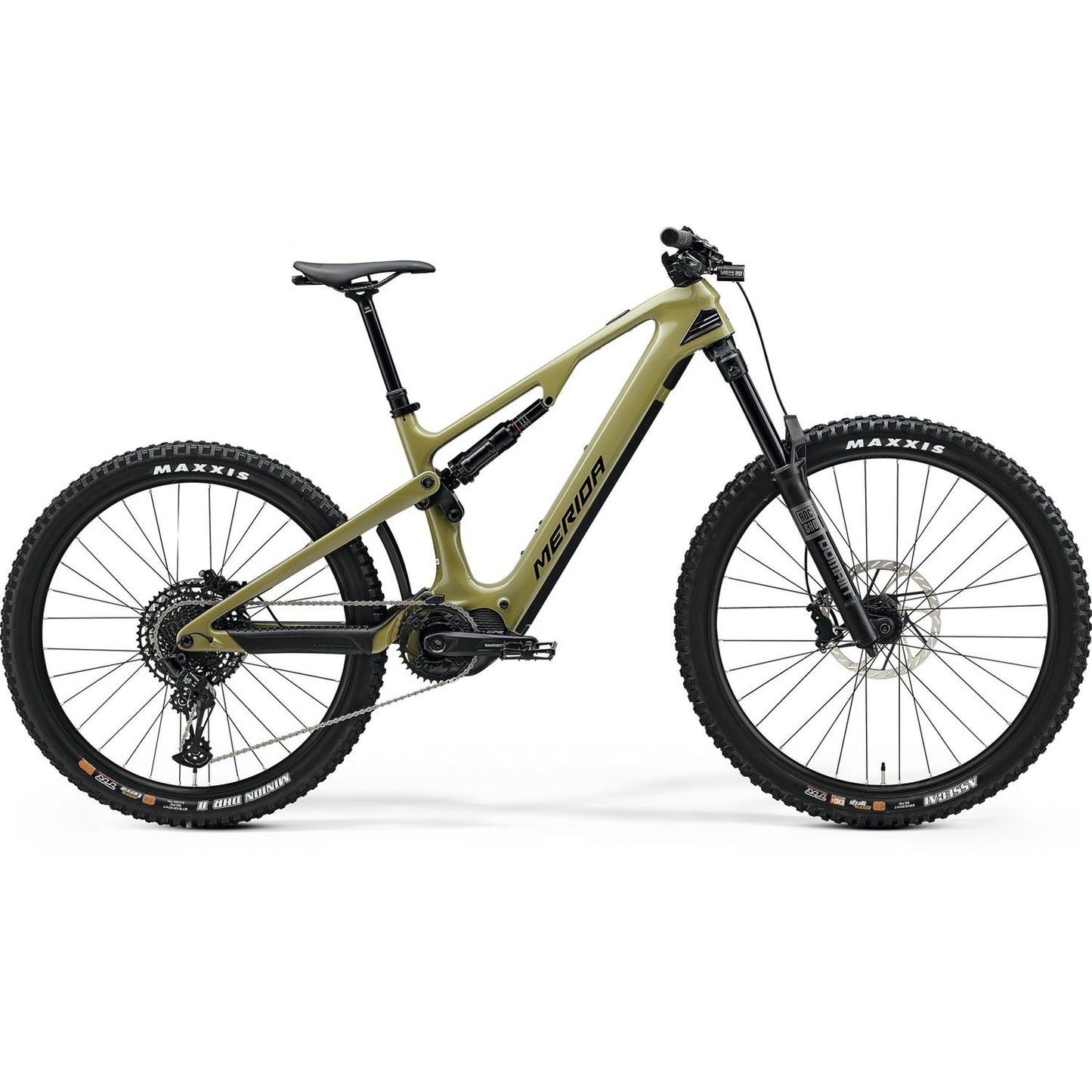 Merida eOne-Sixty 6000 Electric Enduro Bike 600Wh Battery Low Key Green/Black