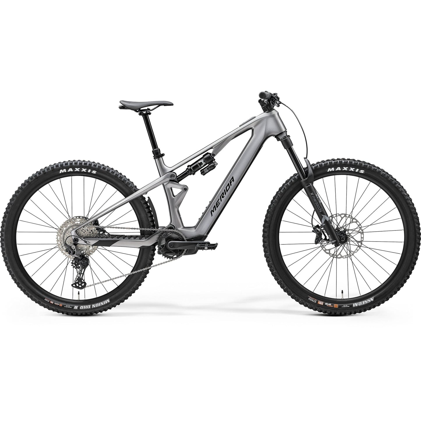 Merida eOne-Sixty SL 6000 Electric Enduro Bike Gunmetal Grey/Black