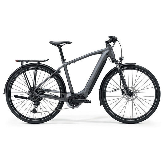 Merida eSpresso 500 EQ Electric Hybrid Bike 630WH Battery Matte Dark Silver/Black