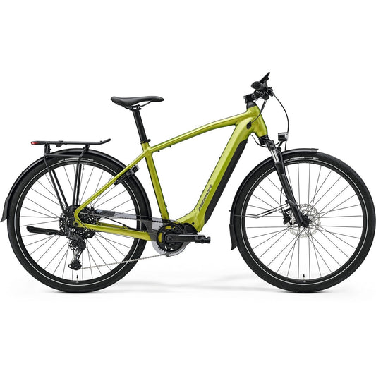Merida eSpresso 500 EQ Electric Hybrid Bike 630Wh Battery Matte Green/Black