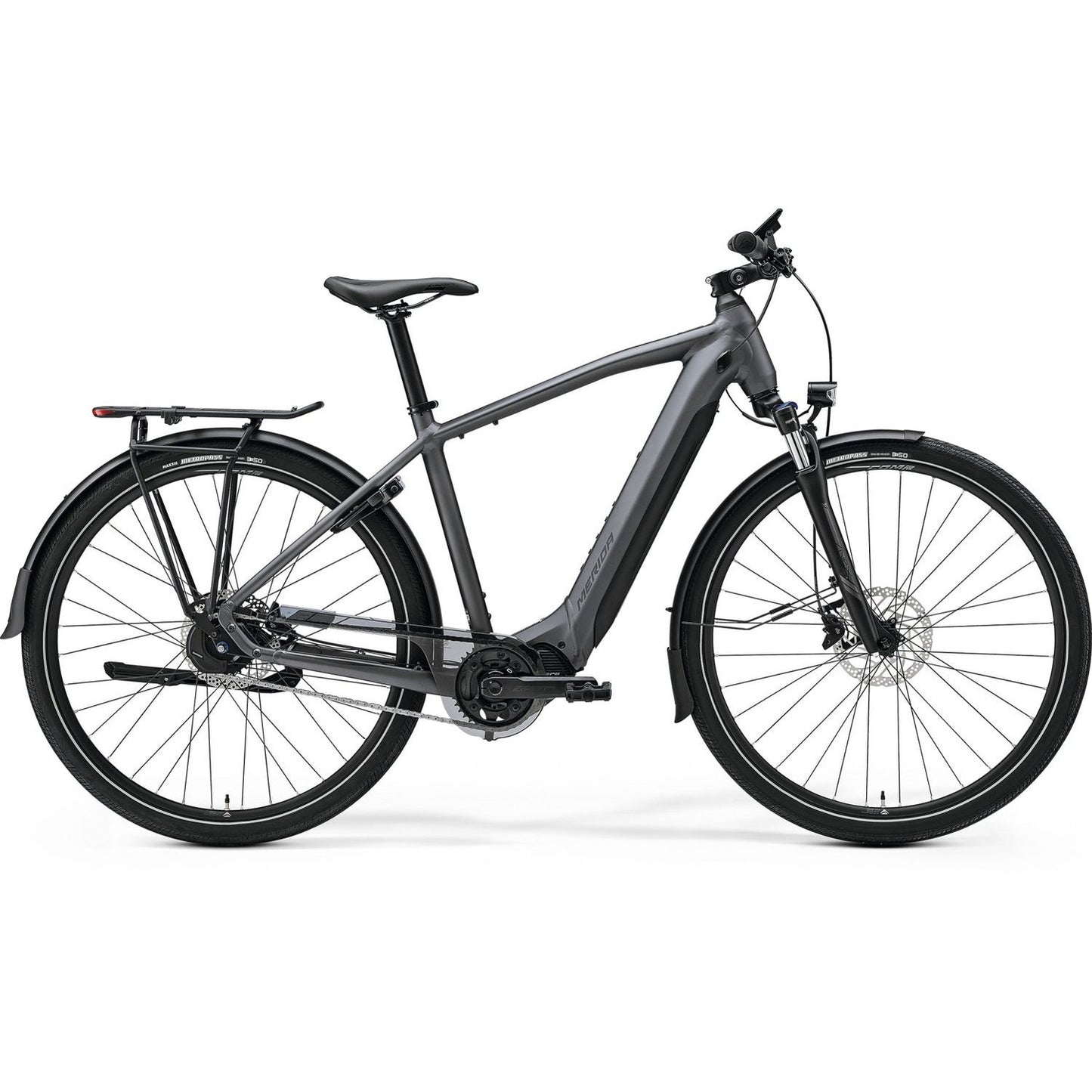 Merida eSpresso 775 EQ Electric Hybrid Bike 750Wh Battery Matte Dark Silver/Black