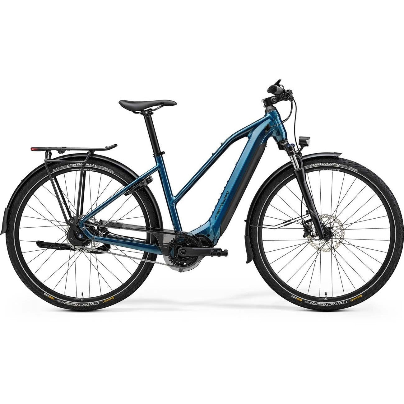 Merida eSpresso 775 EQ Electric Hybrid Bike Teal/Blue/Black