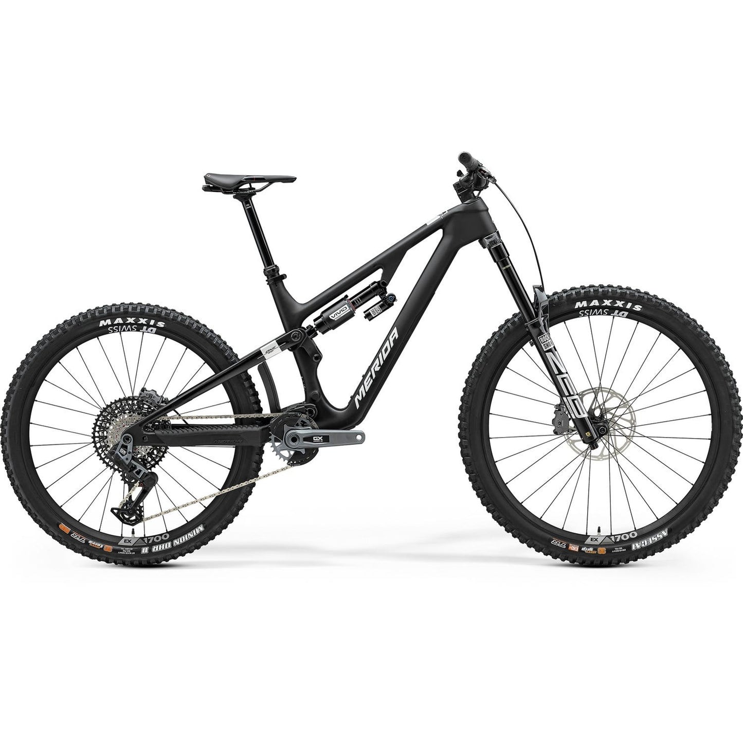Merida One-Sixty 8000 Enduro Bike Silk Black/Silver