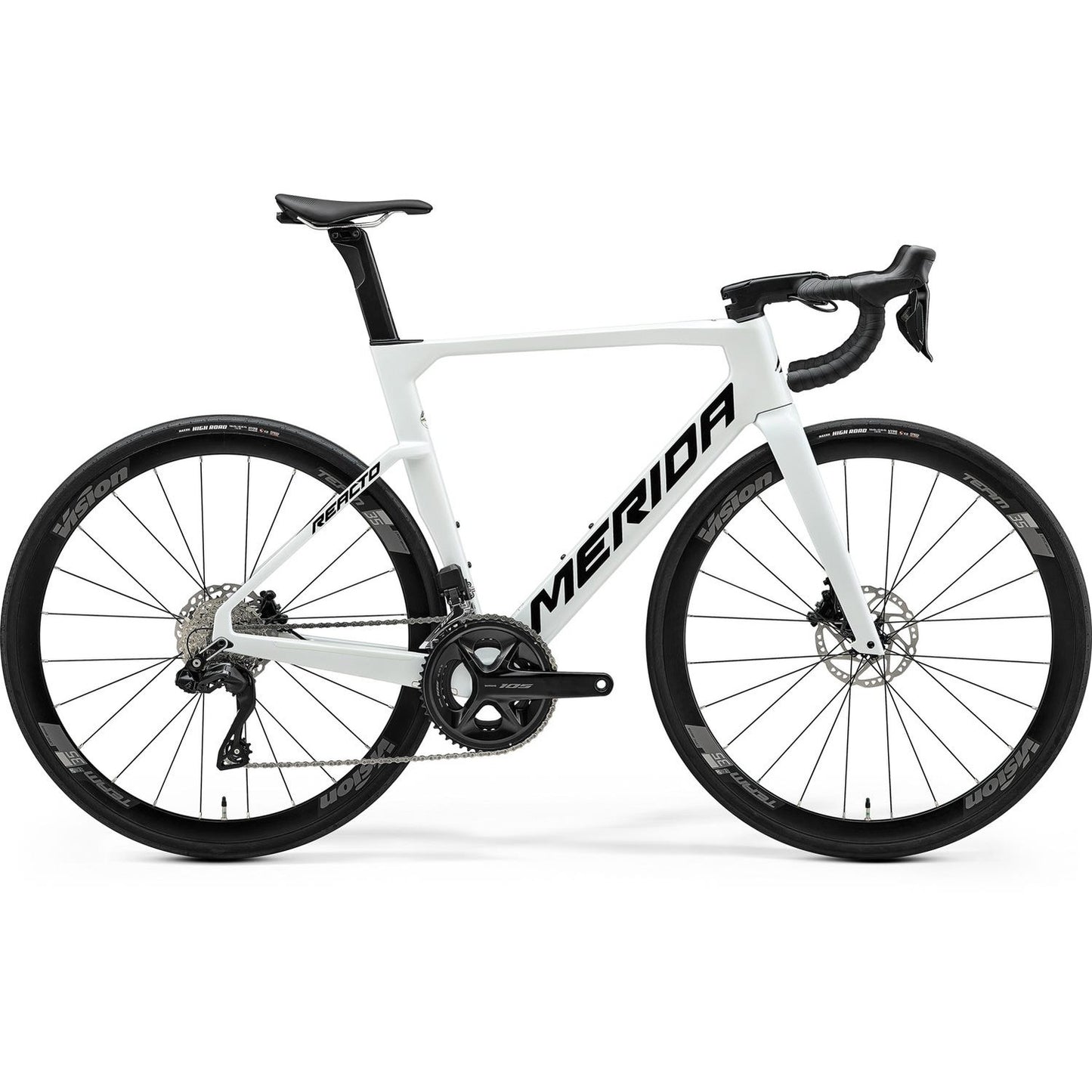 Merida Reacto 5000 Road Bike Pearl White/Black