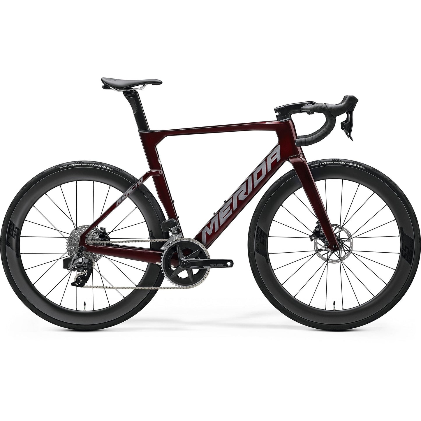 Merida Reacto 7000 Road Bike Passion Red/Grey