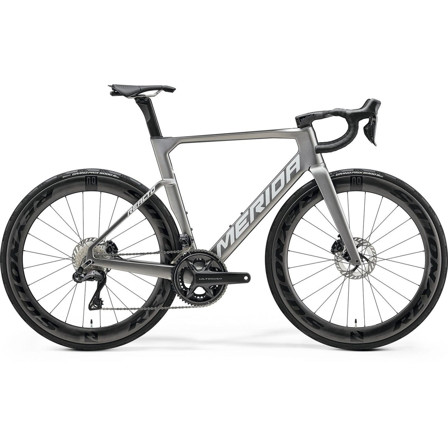 Merida Reacto 8000 Road Bike Gunmetal Grey/Silver