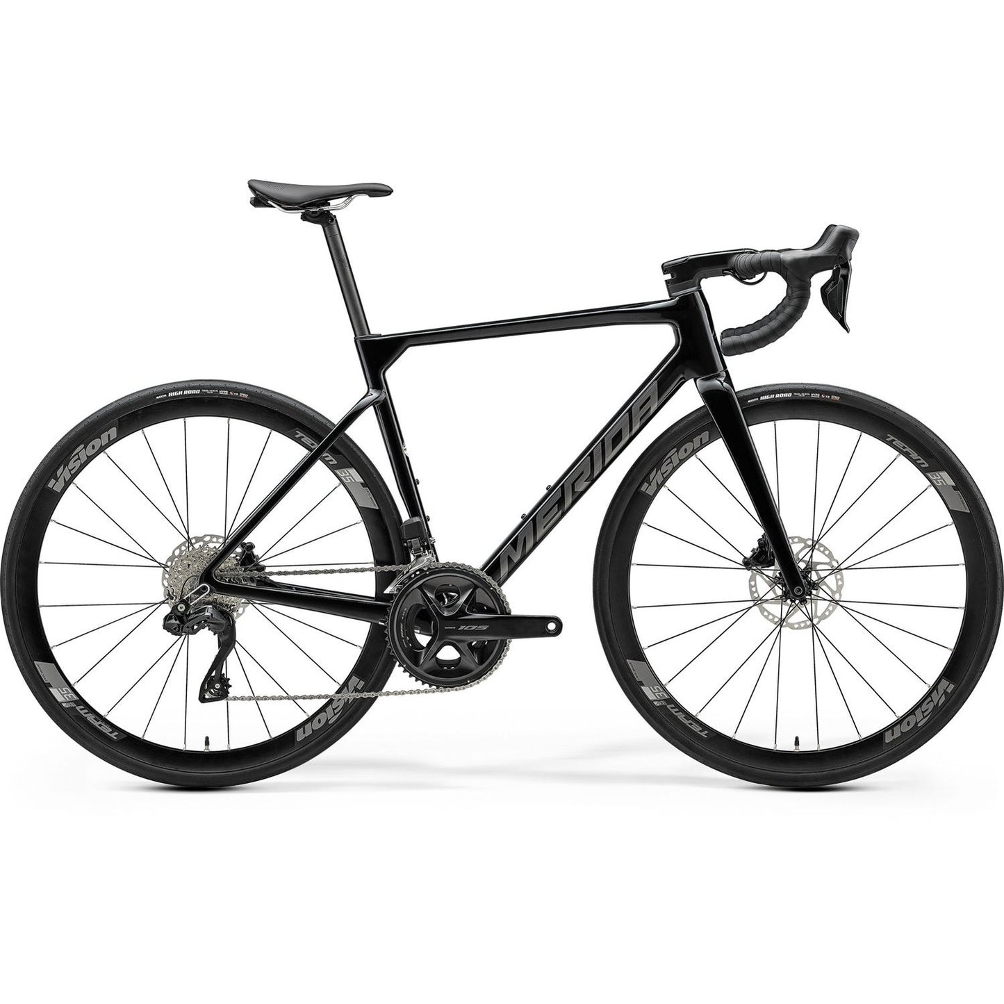 Merida Scultura 5000 Road Race Bike Metallic Black/Gunmetal Grey