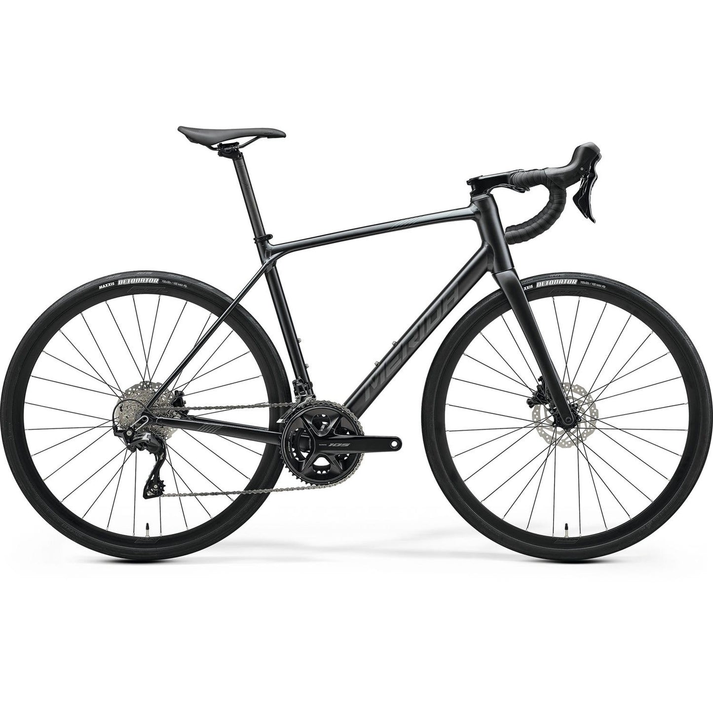 Merida Scultura Endurance 400 Road Endurance Bike Silk Black/Dark Silver