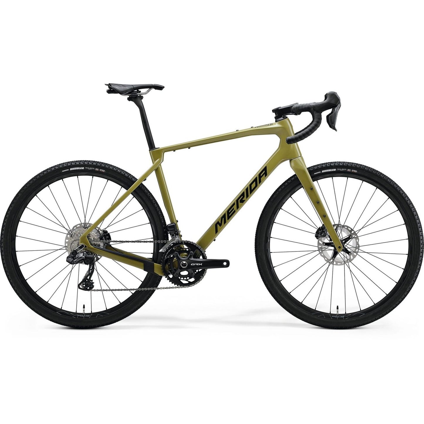 Merida Silex 8000 Gravel Bike Low Key Green/Gold/Black