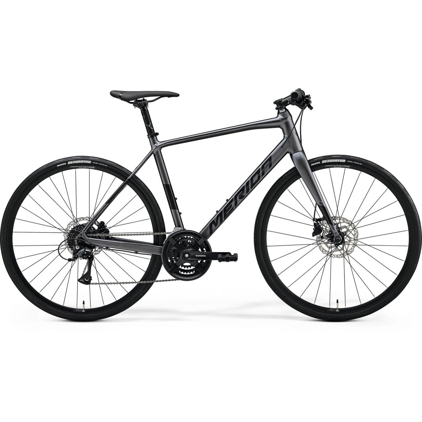 Merida Speeder 100 Hybrid Bike Silk Dark Silver/Black