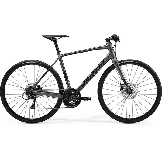 Merida Speeder 100 Hybrid Bike Silk Dark Silver/Black