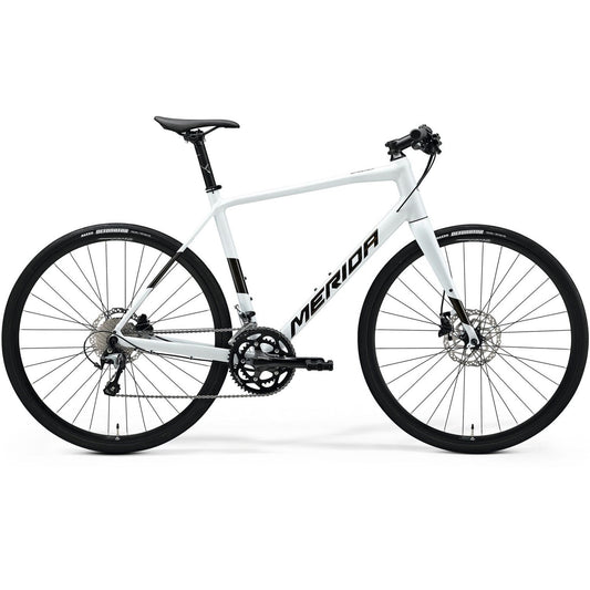 Merida Speeder 300 Hybrid Bike Pearl White/Guarded Gold