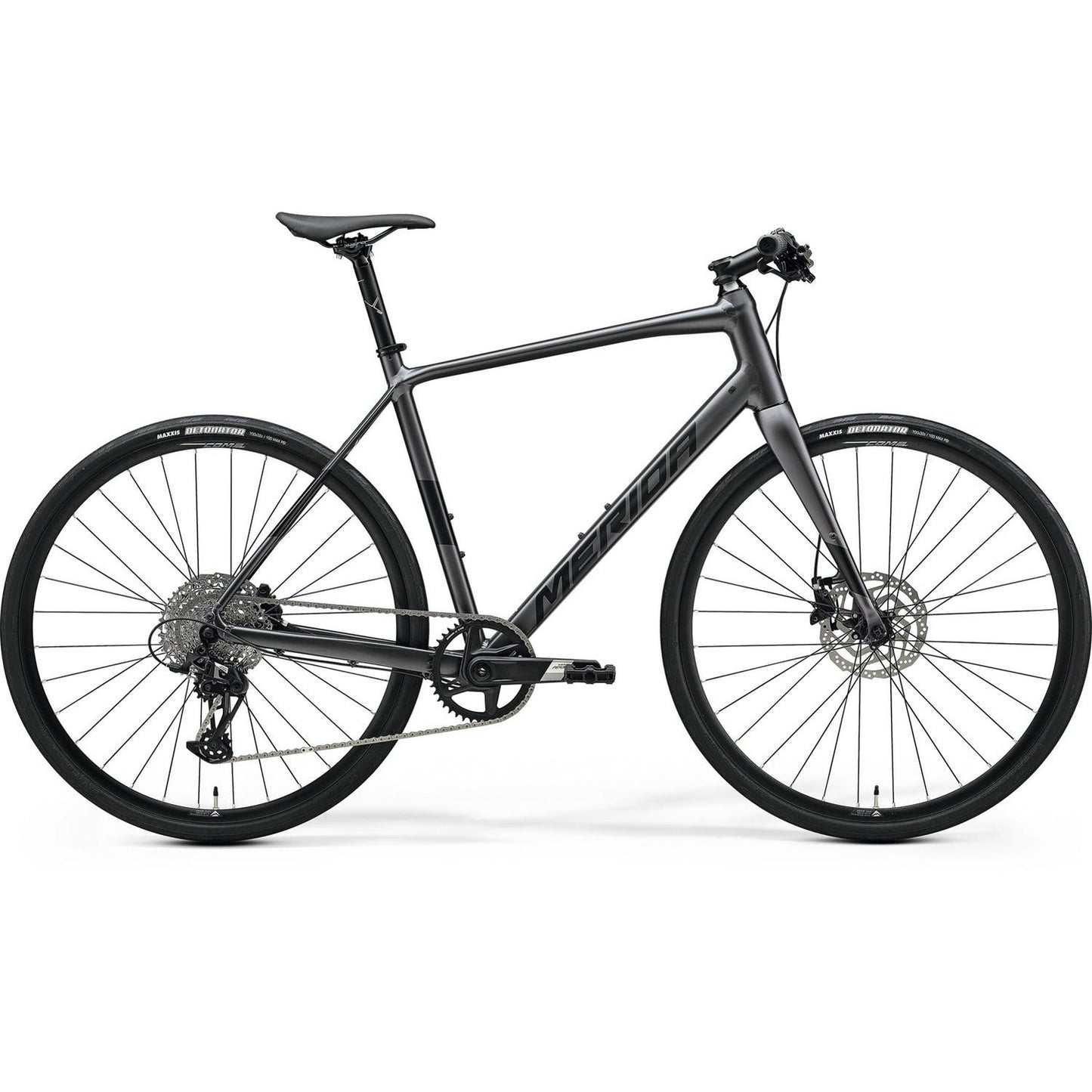Merida Speeder 500 Hybrid Bike Silk Dark Silver/Black
