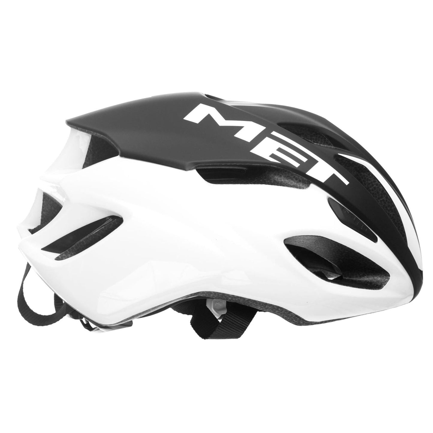 MET Rivale Helmet Black/White