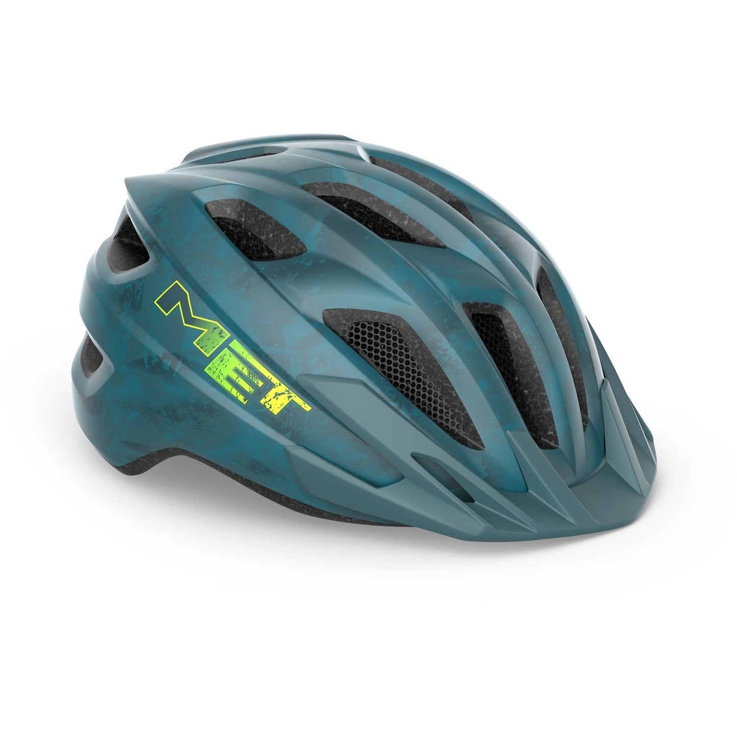 MET Crackerjack Kids Helmet Petrol/Matt