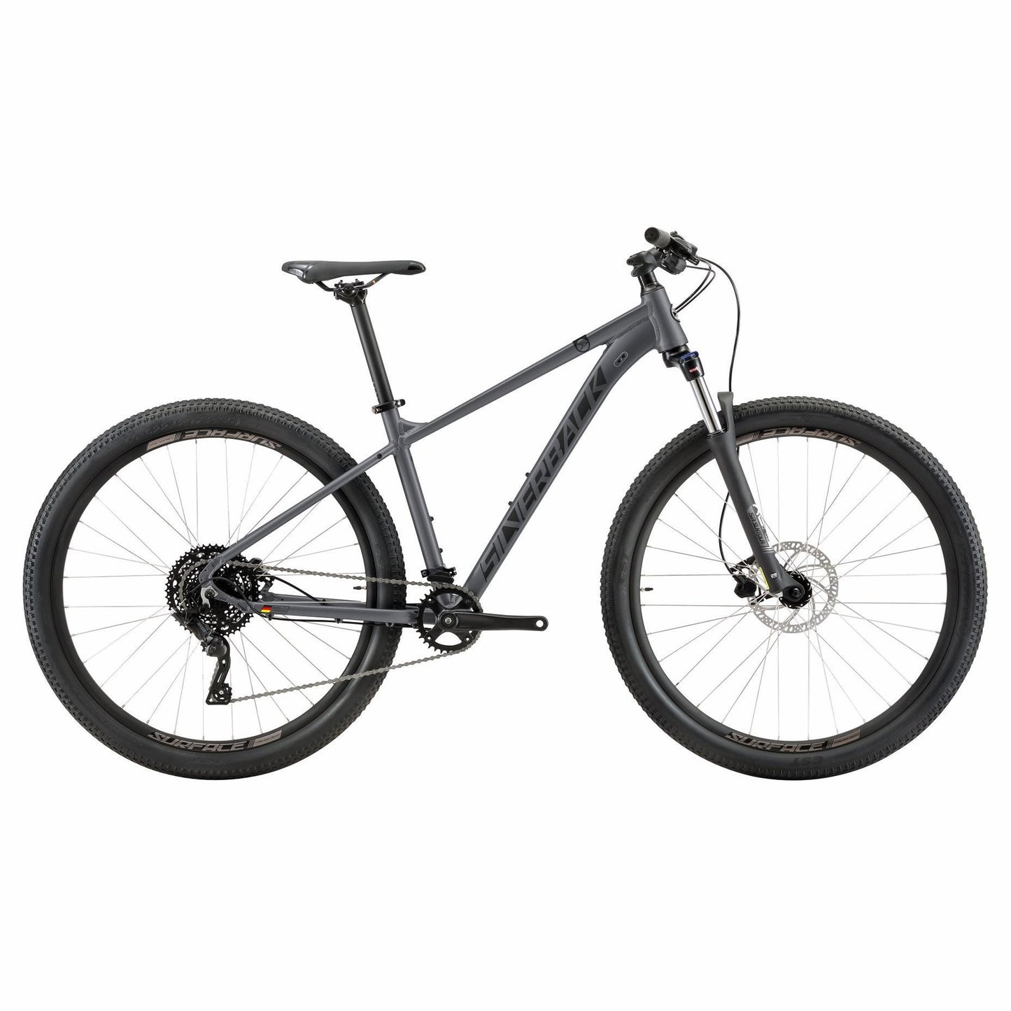 Silverback Splash Elite 29'' Hardtail Mountain Bike Grey Black