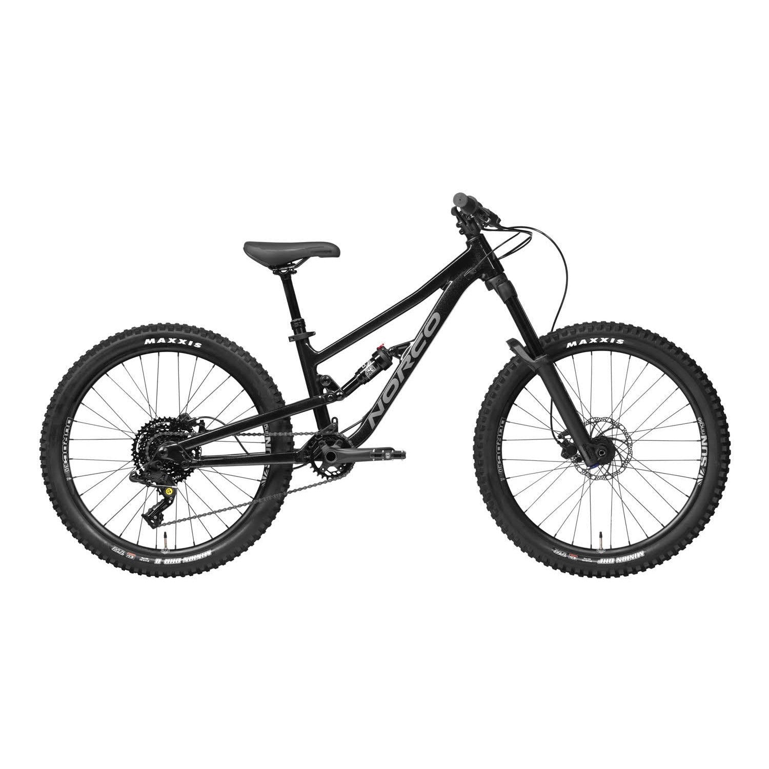 Norco Fluid FS 24'' Kids Trail Bike Black/Charcoal