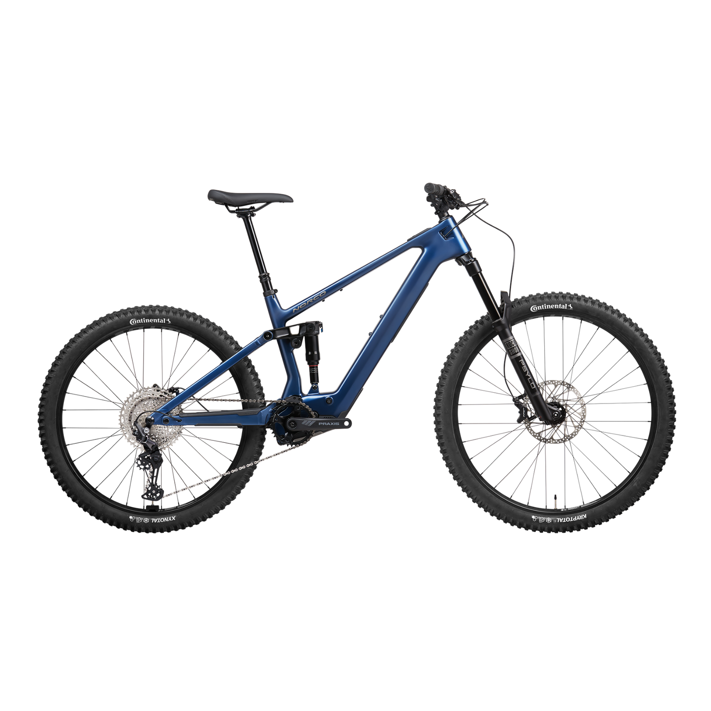 Norco Fluid VLT C3 140 Dual Suspension Mountain Bike Blue