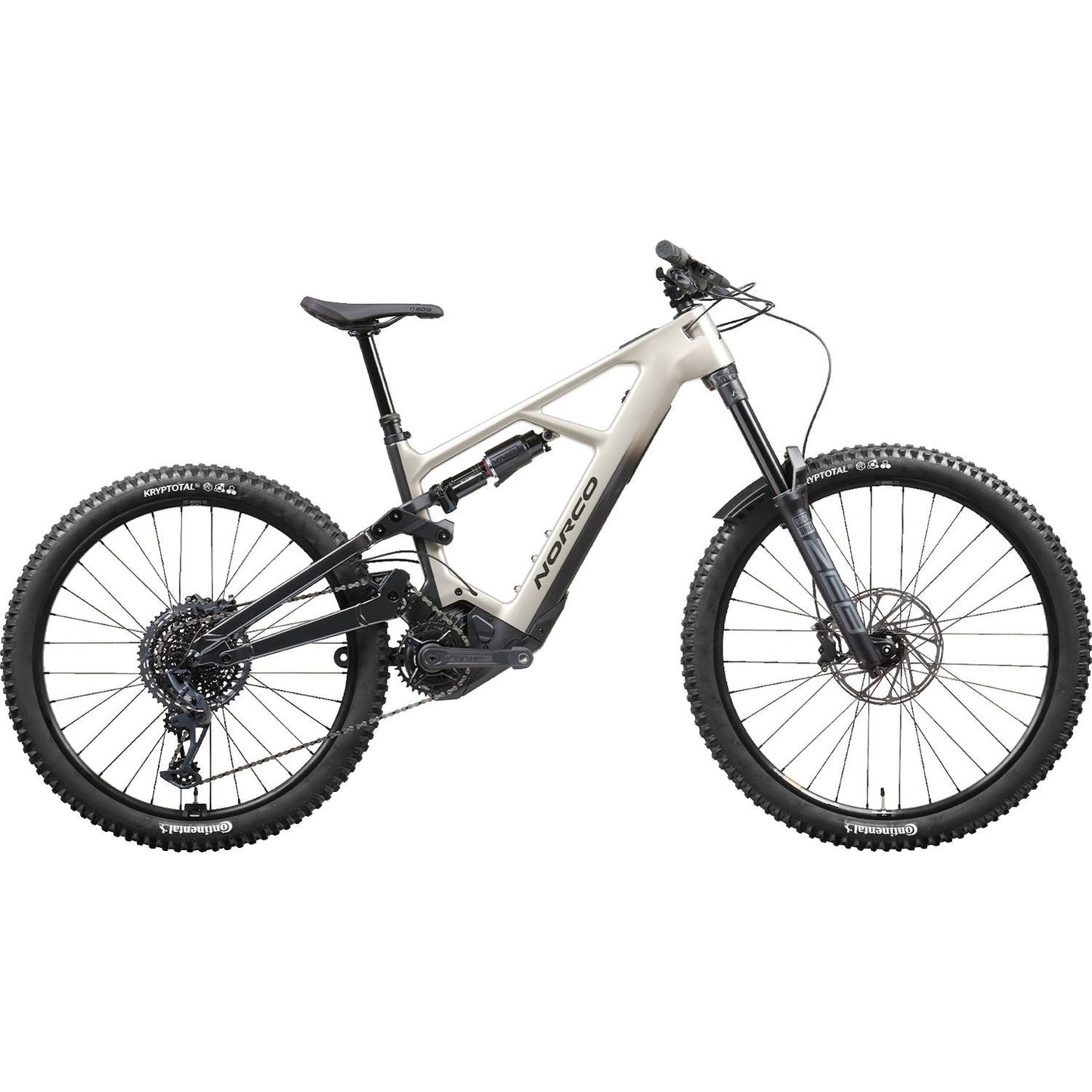 Norco Range VLT C2 Dual Suspension Electric Mountain Bike Silver