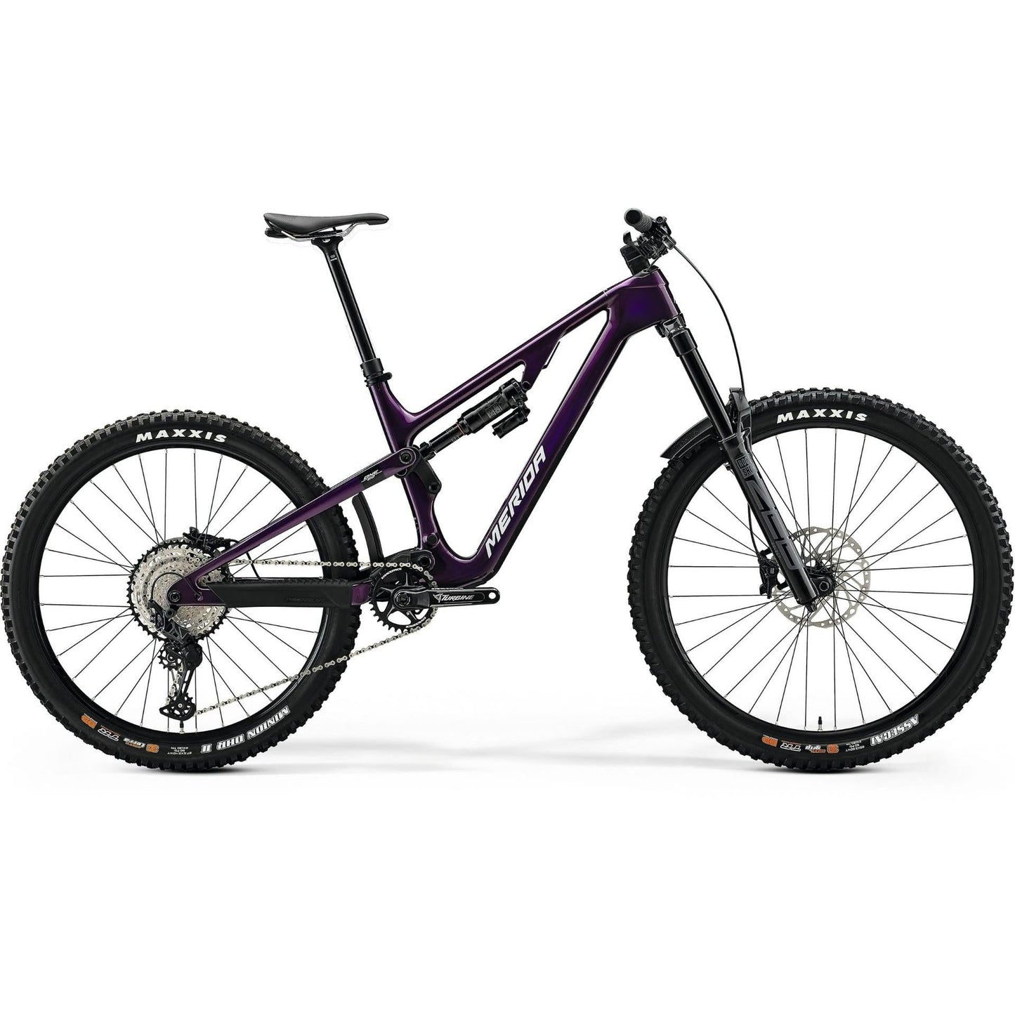 Merida One-Sixty 6000 Dual Suspension Mountain Bike Purple/Silver/Black
