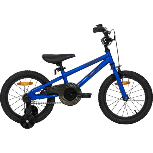Pedal Buzz Steel 16'' Kids Bike Blue/Black