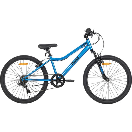 Pedal Roar Steel 24'' Kids Bike Blue/Black