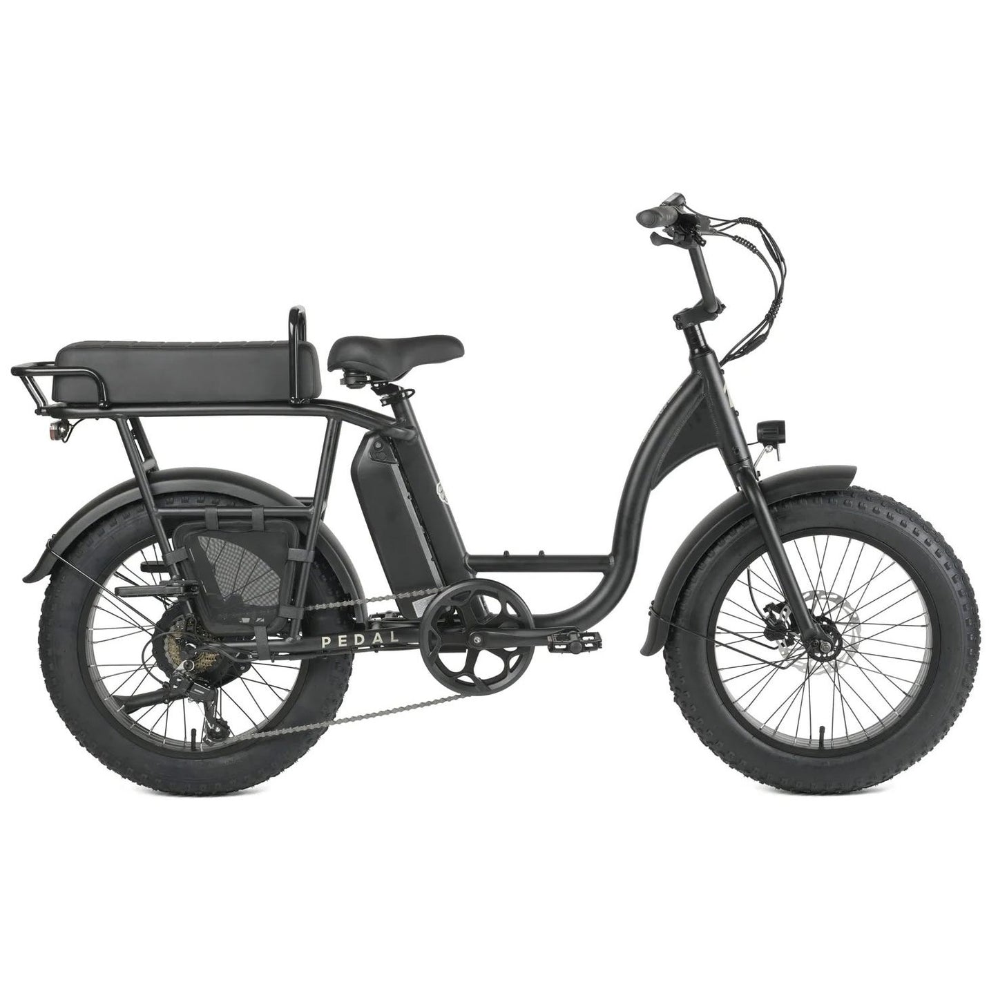 Pedal Brewer Electric Cruiser Bike Black 560Wh