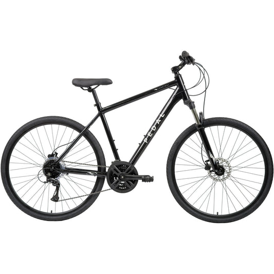 Pedal Cardinal Hybrid Bike Gloss Black