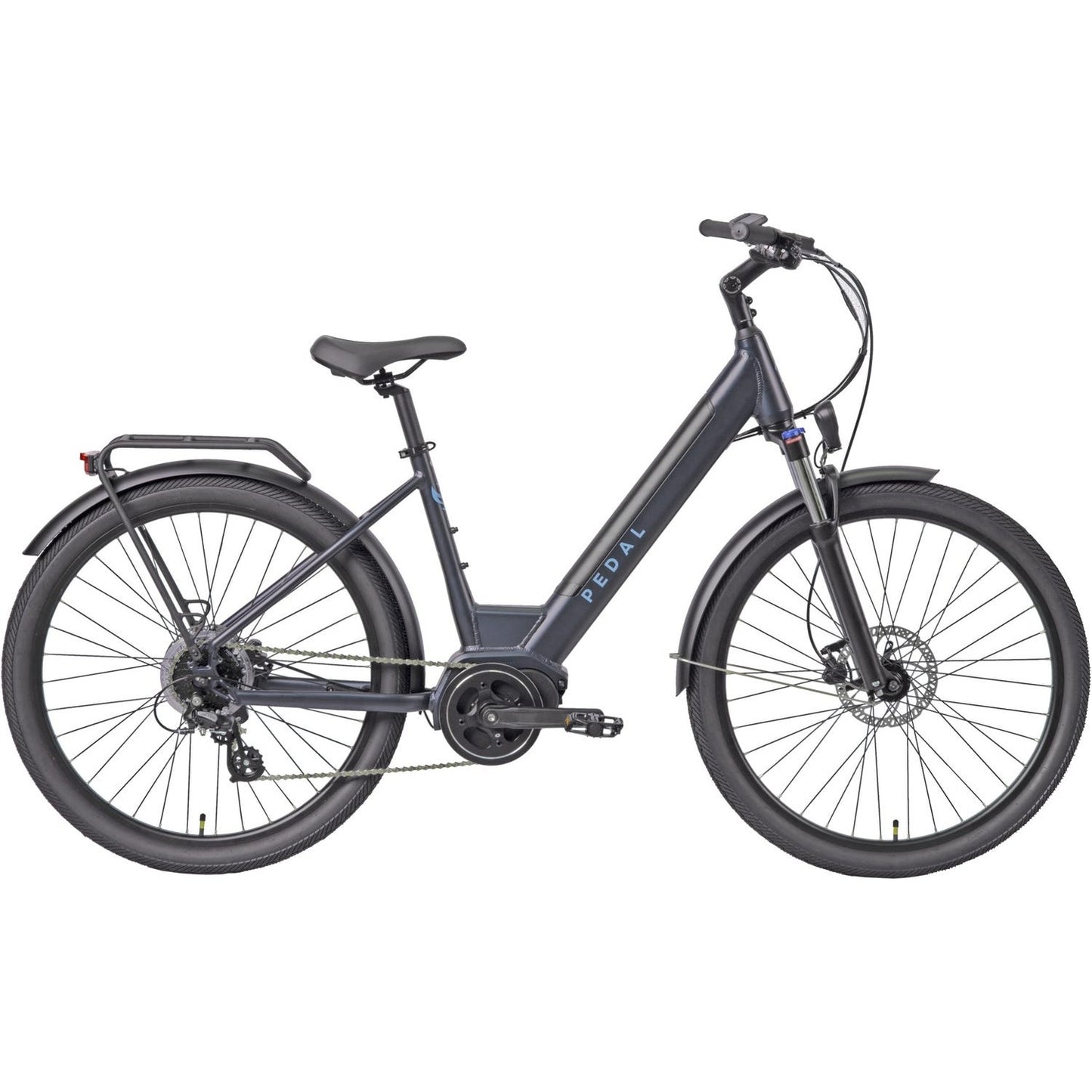 Pedal Eagle ST Electric Hybrid Bike Satin Steel Grey
