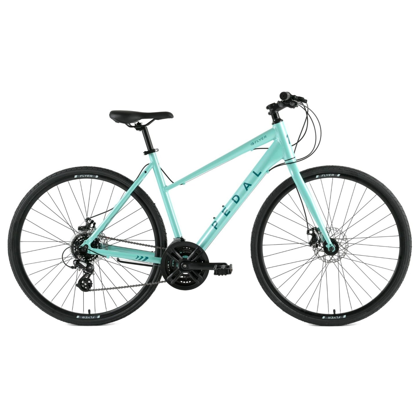 Pedal Flyer Trapeze Hybrid Bike Green