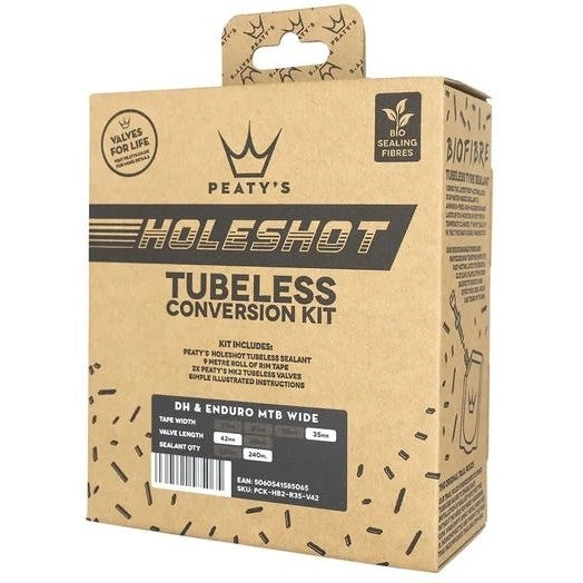 Peatys Holeshot Tubeless Conversion Kit 37mm Enduro/DH (Wide)