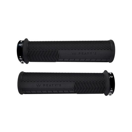 Peatys Monarch Thin Knurl Grip Black