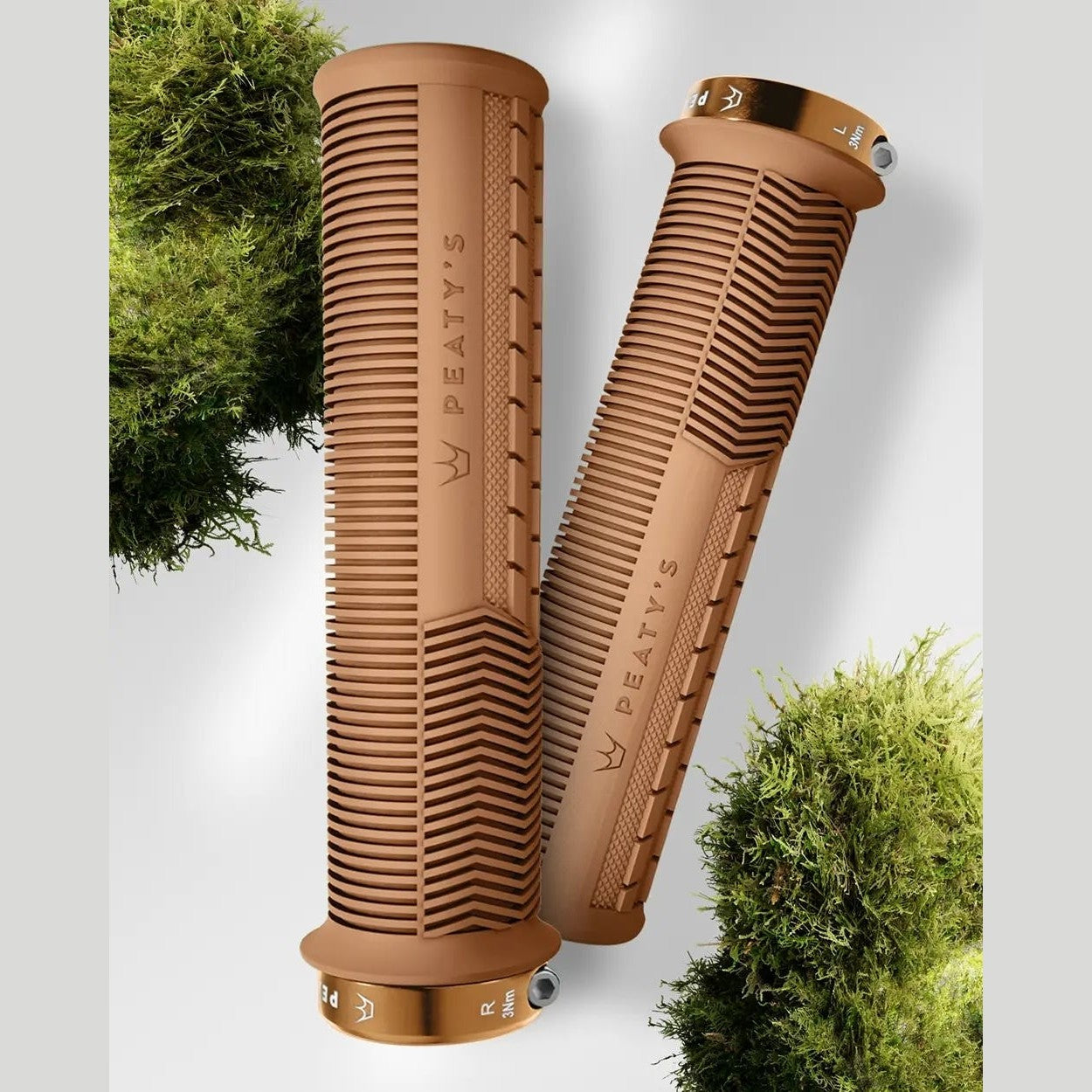 Peatys Monarch Grips - Mushroom Thick 130x32-34mm Gum