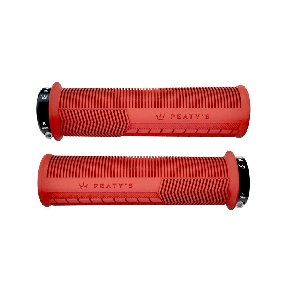 Peatys Monarch Thick Mushroom Grip Red