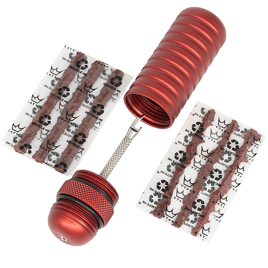 Peaty's Tubeless Holeshot Puncture Plugger Kit Red