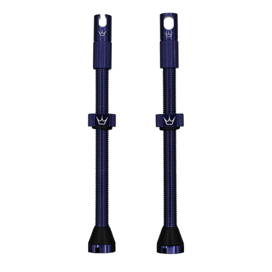 Peaty's x Chris King MK2 Tubeless Valves Navy 80mm